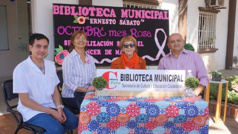 Lee más sobre el artículo Cultura, Lalcec y la Biblioteca Municipal invitan a una charla por el Octubre Rosa